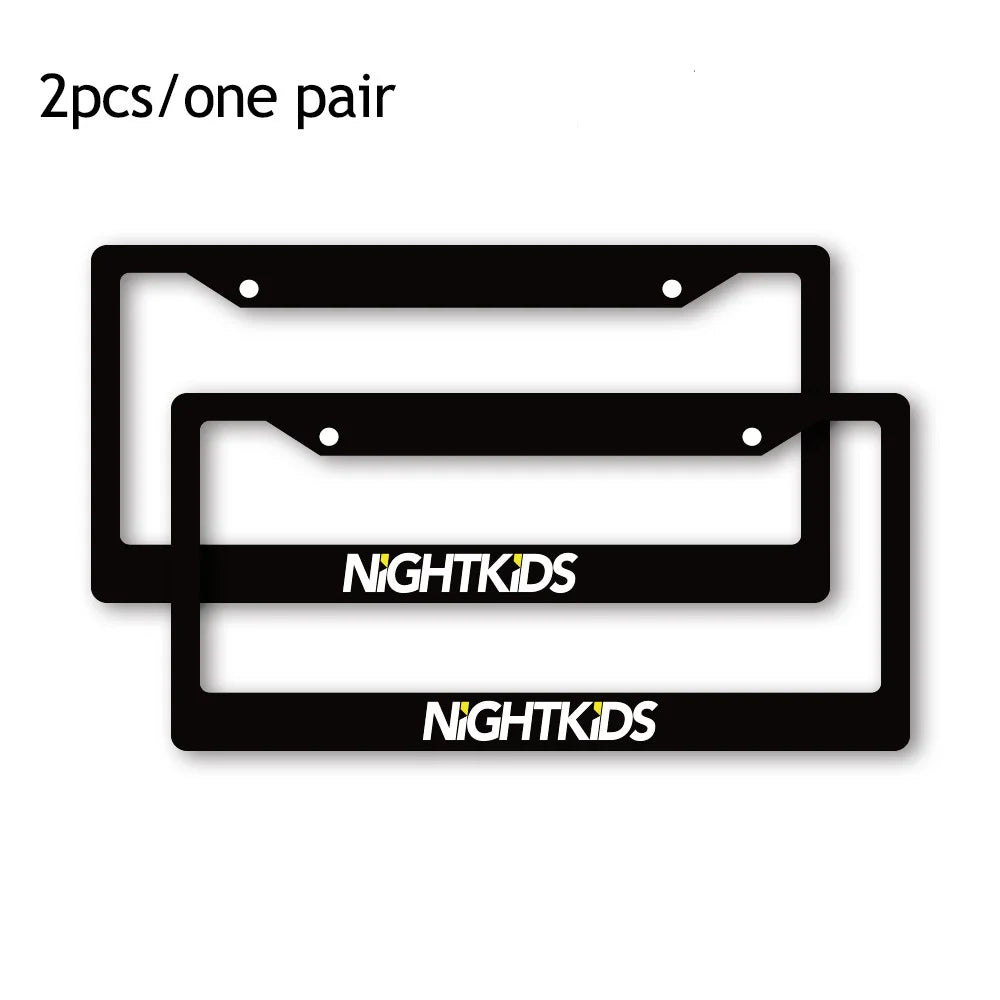 💀 JDM Street Legends License Plate Frame – Nightkids / Nightrunner / No Fun / Speedhunter 🔩