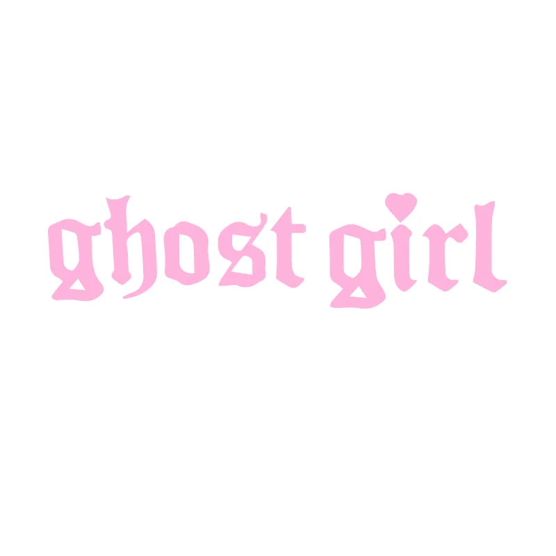 👻 Ghost Girl Window Banner – JDM Vinyl Decal for Baddies Who Ride at Night