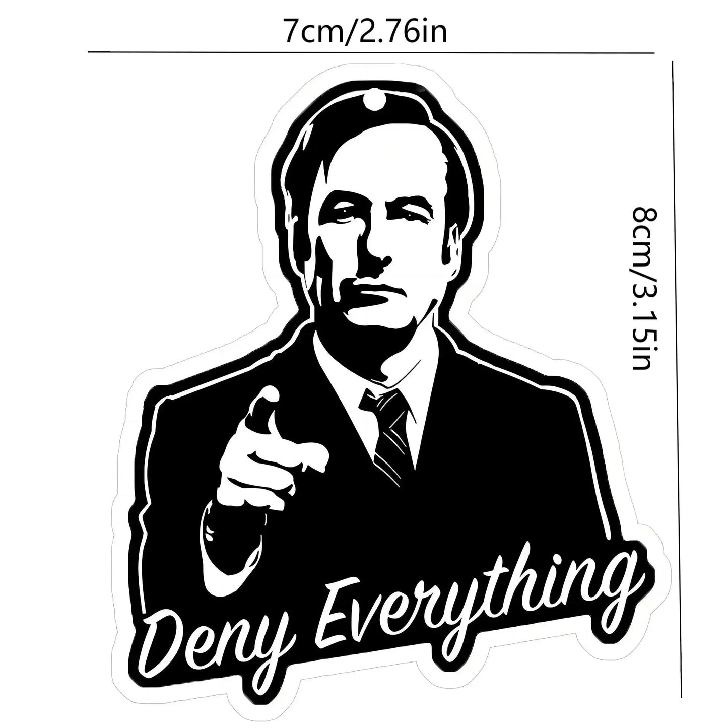 🧼 Deny Everything Air Freshener – Smells Like Reasonable Doubt