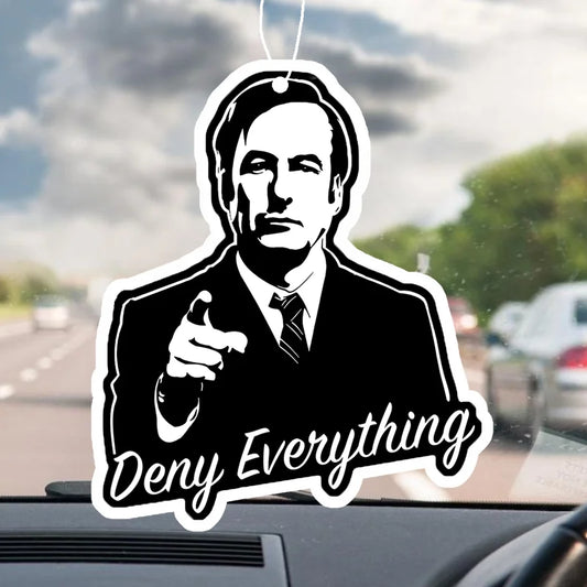 🧼 Deny Everything Air Freshener – Smells Like Reasonable Doubt