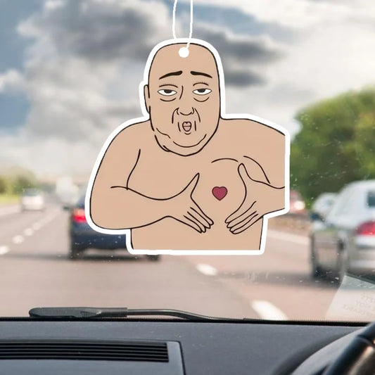 💓 “Happy To See You” Air Freshener – Because Why Not?