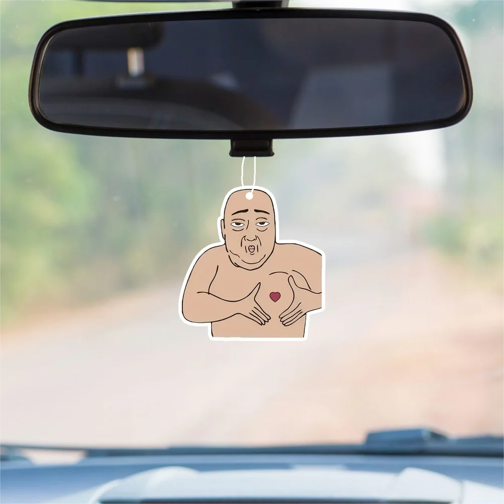 💓 “Happy To See You” Air Freshener – Because Why Not?