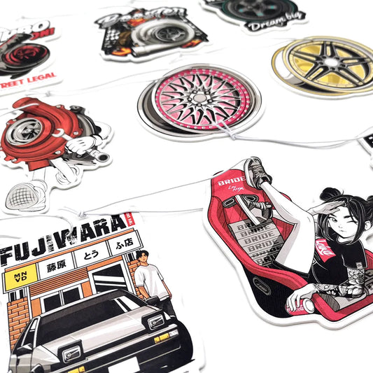 🔥 JDM Style Reusable Air Fresheners – Stay Fresh, Stay Custom