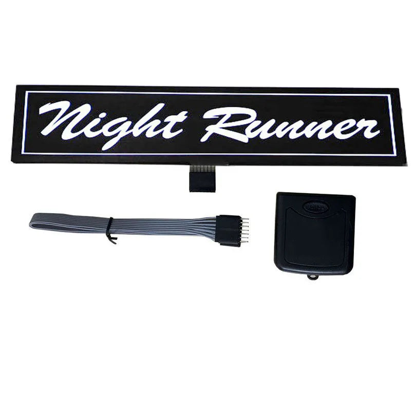 🏎️ JDM LED Window Decals – Battery Powered Glow for Night Runners