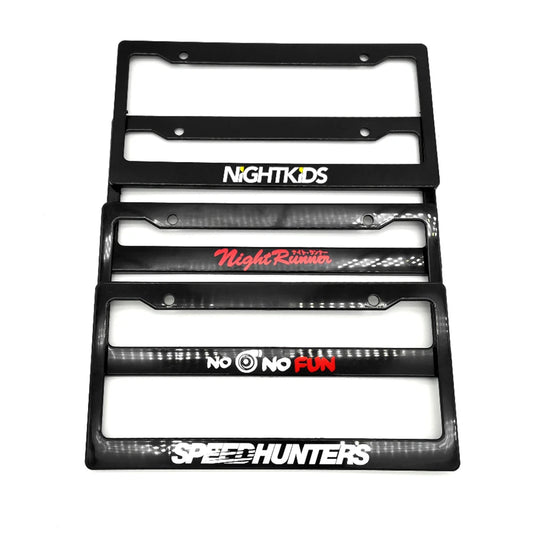 💀 JDM Street Legends License Plate Frame – Nightkids / Nightrunner / No Fun / Speedhunter 🔩