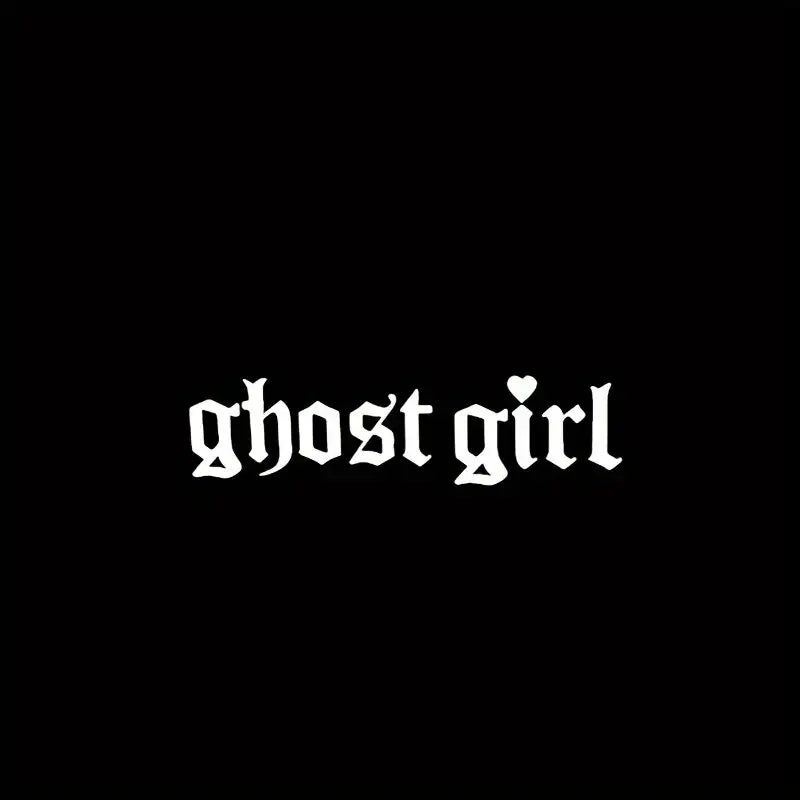 👻 Ghost Girl Window Banner – JDM Vinyl Decal for Baddies Who Ride at Night