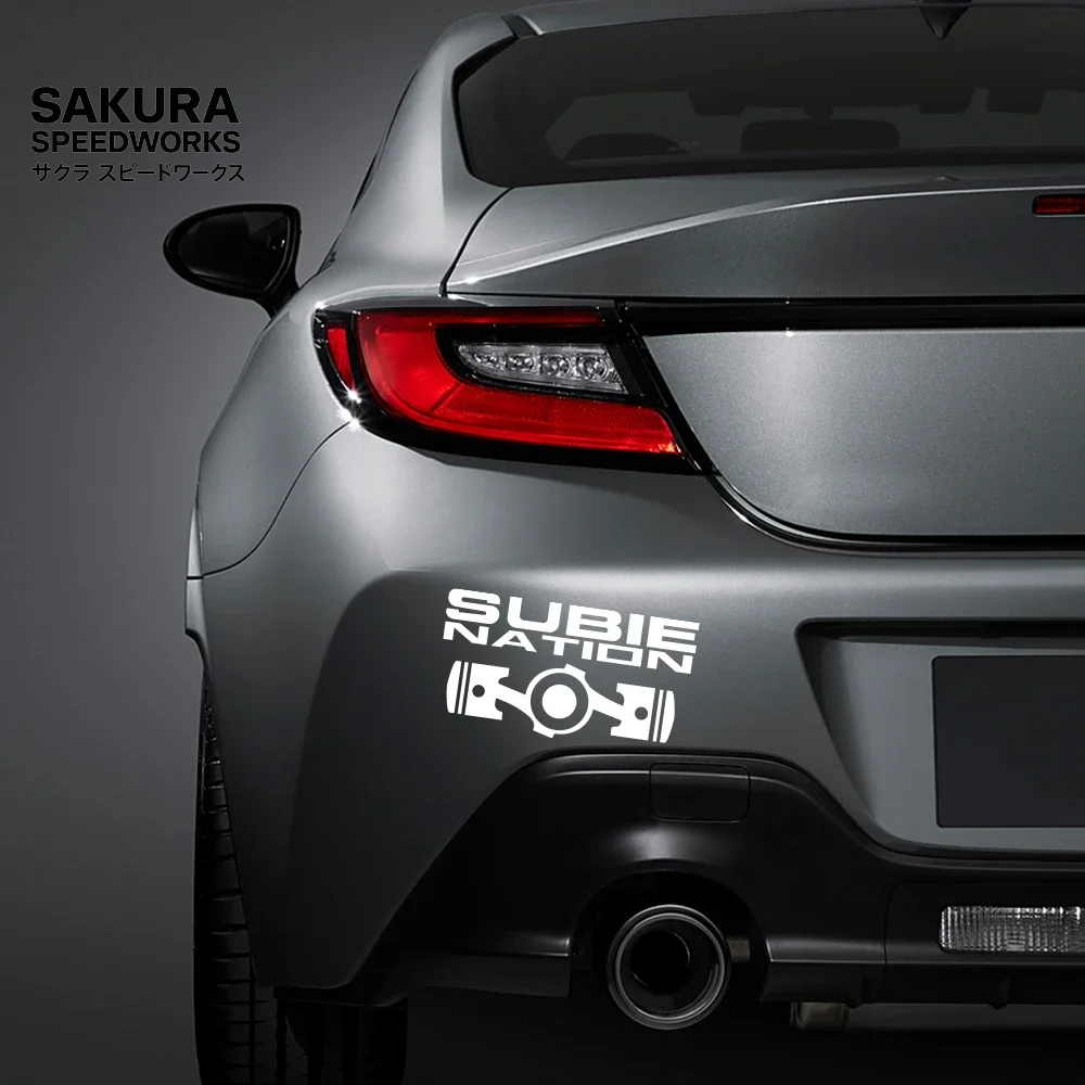 🚗 SUBIE NATION VINYL DECAL 🚗
