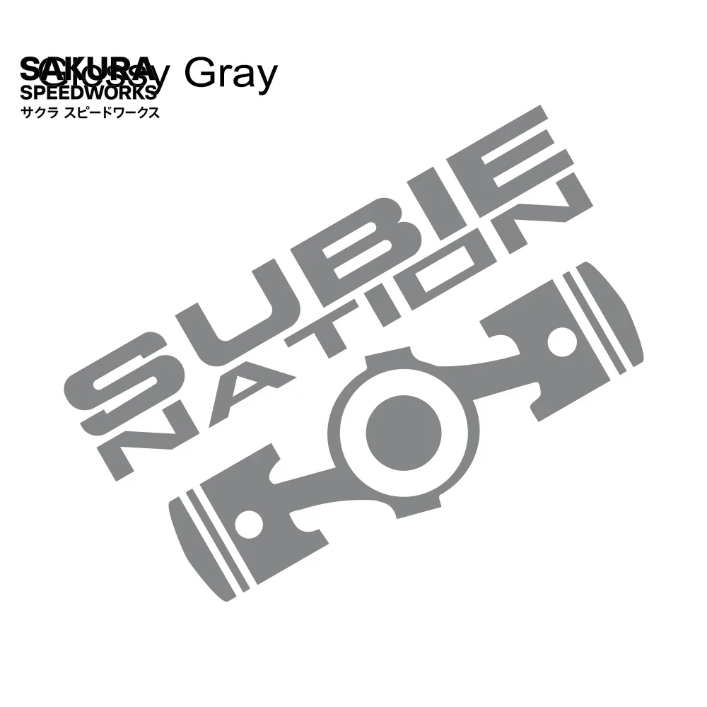 🚗 SUBIE NATION VINYL DECAL 🚗