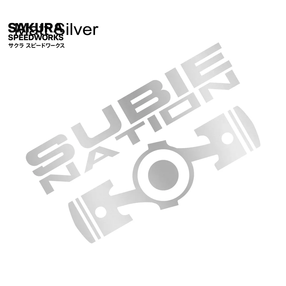 🚗 SUBIE NATION VINYL DECAL 🚗