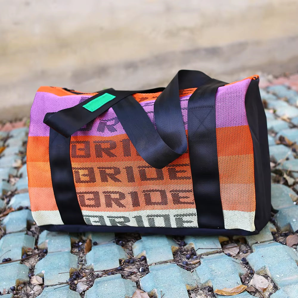 BRIDE Racing Seat Fabric Duffel Bag — Track Vibes, Everyday Hustle 🔥🏁