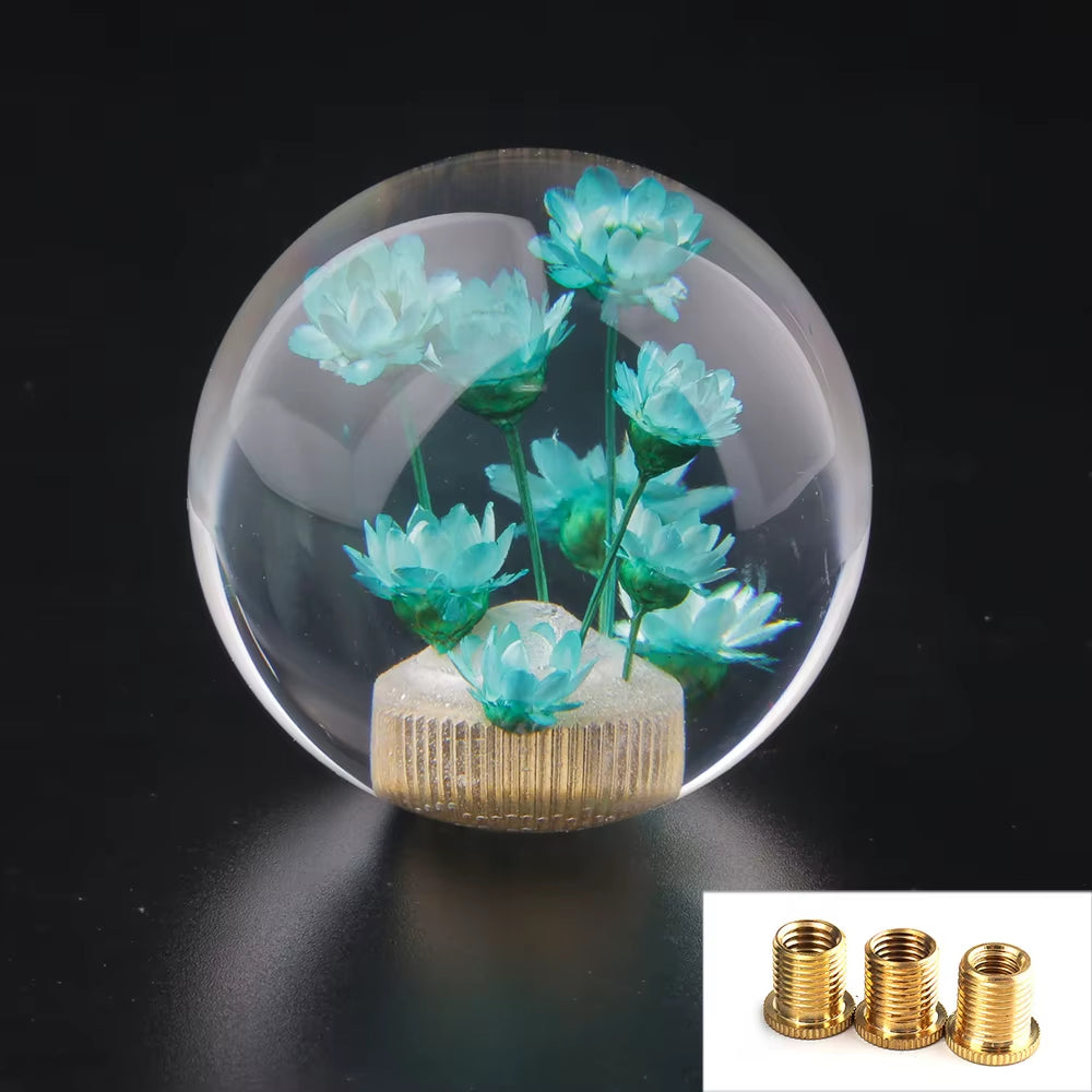 Blooming Clear Acrylic Shift Knob 
