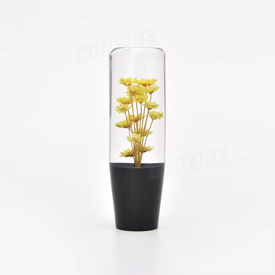 6" Blooming Clear Acrylic Shift Knob 