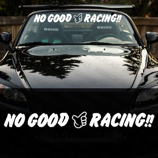 No Good Racing JDM Window Banner 🏁🔥👍