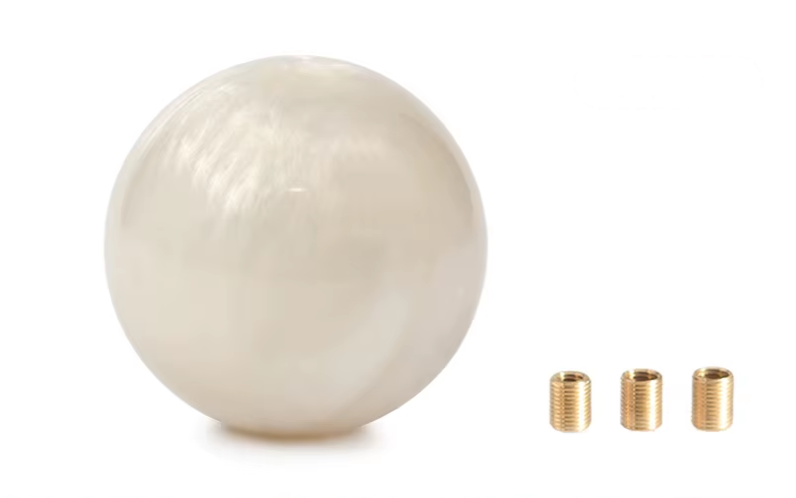 🌀🎯 Marble Ball Shift Knob – Smooth Shifts, Clean Drip 💎⚙️