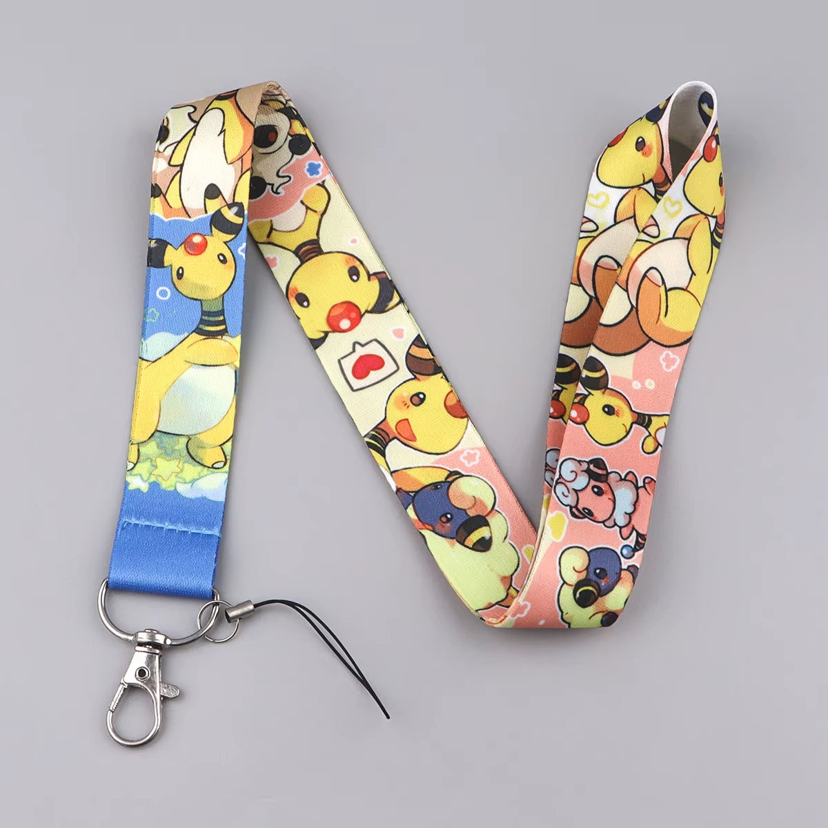 Anime Gengar Lanyard for Keys Cartoon ID Card Gym Mobile Phone Straps USB Badge Holder DIY Hang Rope Lariat Lanyard Jewelry Gift