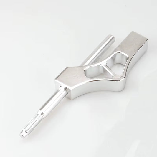 Adjustable Weighted Car Aluminum Shift Knob Extension Height Lever Gear Shifter Extender Universal with 8 10 12 Adapters