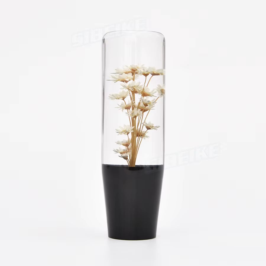 6" Blooming Clear Acrylic Shift Knob 
