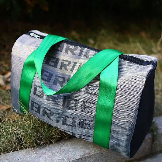 BRIDE Racing Seat Fabric Duffel Bag — Track Vibes, Everyday Hustle 🔥🏁