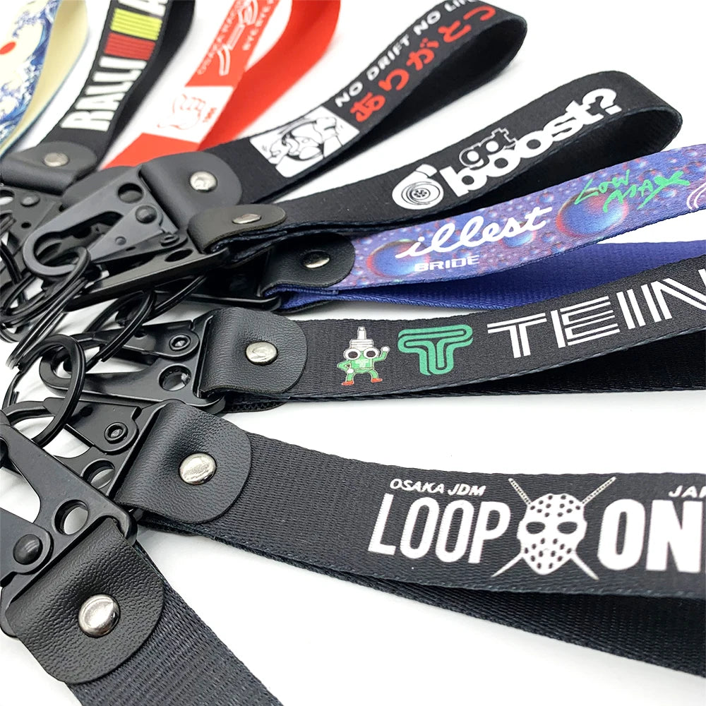 JDM-Inspired Wrist Key Ring – Perfect for Car Lovers