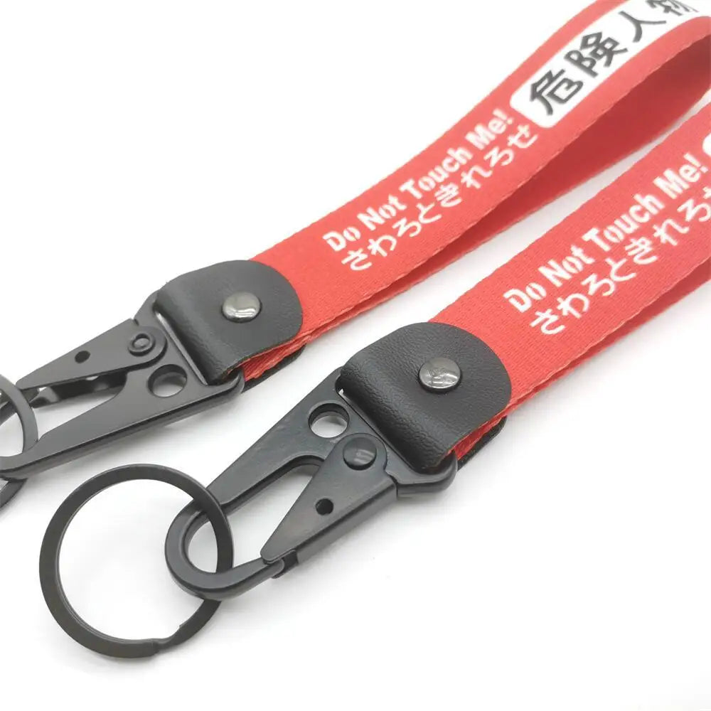 🚫🔥 Do Not Touch Me – Danger Zone Keychain 🧨✋