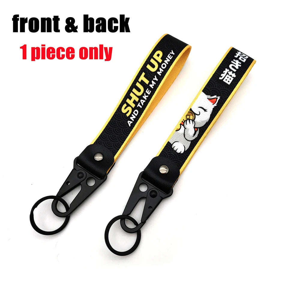 JDM-Inspired Wrist Key Ring – Perfect for Car Lovers