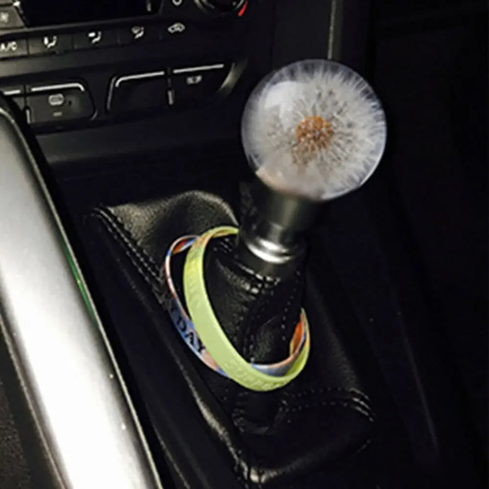 🌬️🌼 Dandelion Dream Shift Knob – Drive With Intention ✨🛞