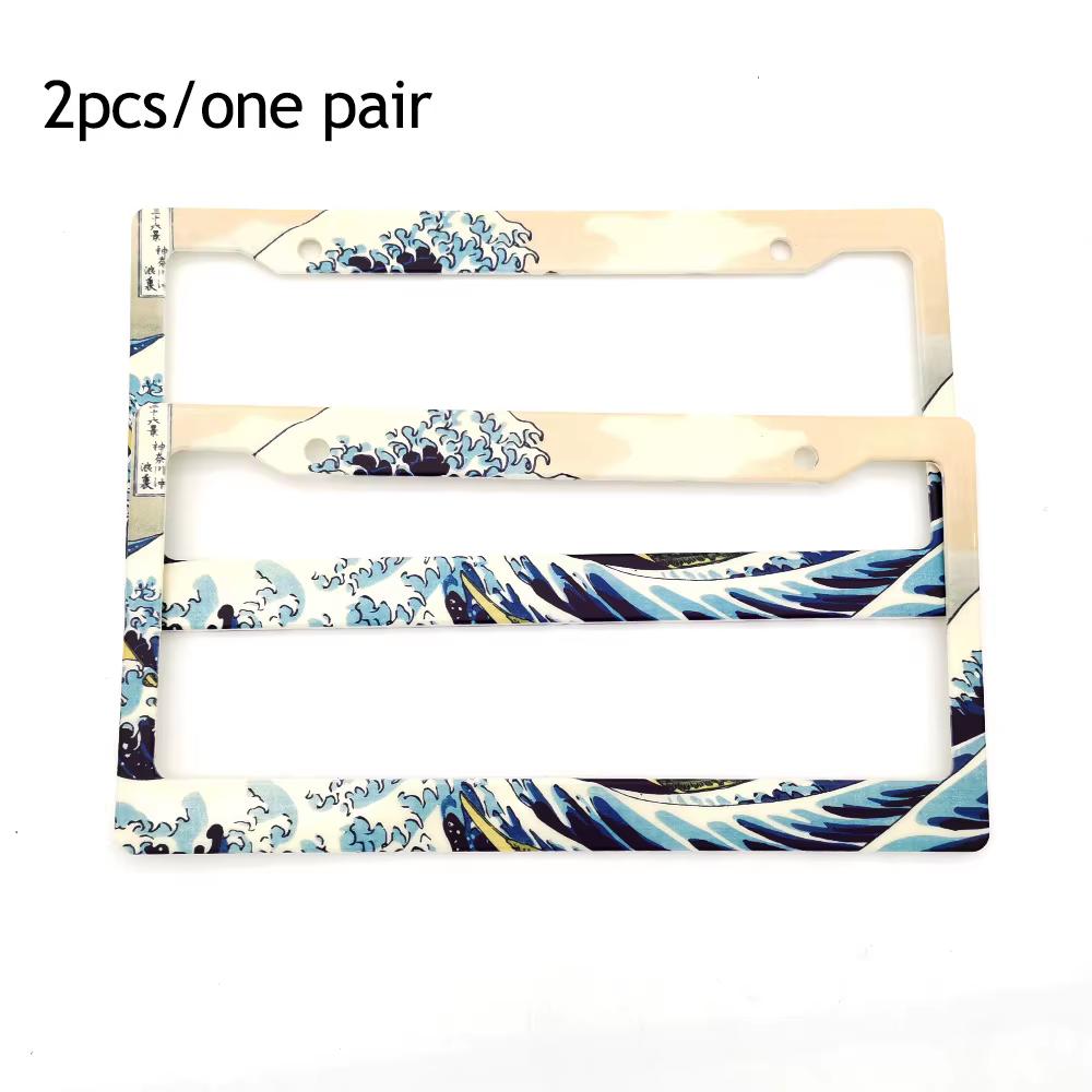 1 Pair(2Pcs) JDM Style License Plate Frame