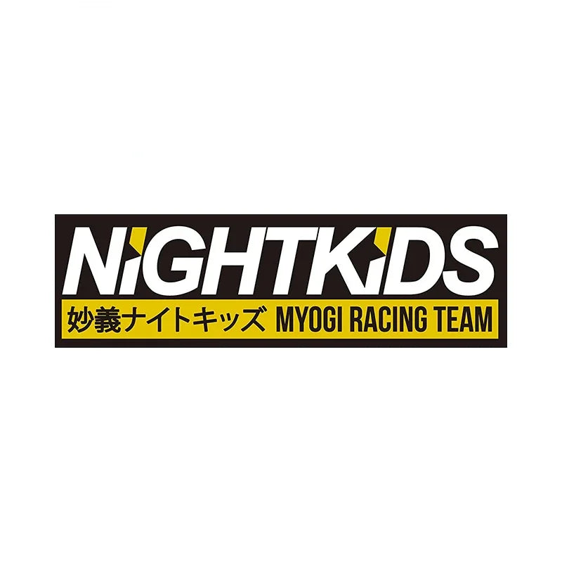 🚗💨 Initial D Team Stickers – Night Kids, Red Suns, Akina & More!