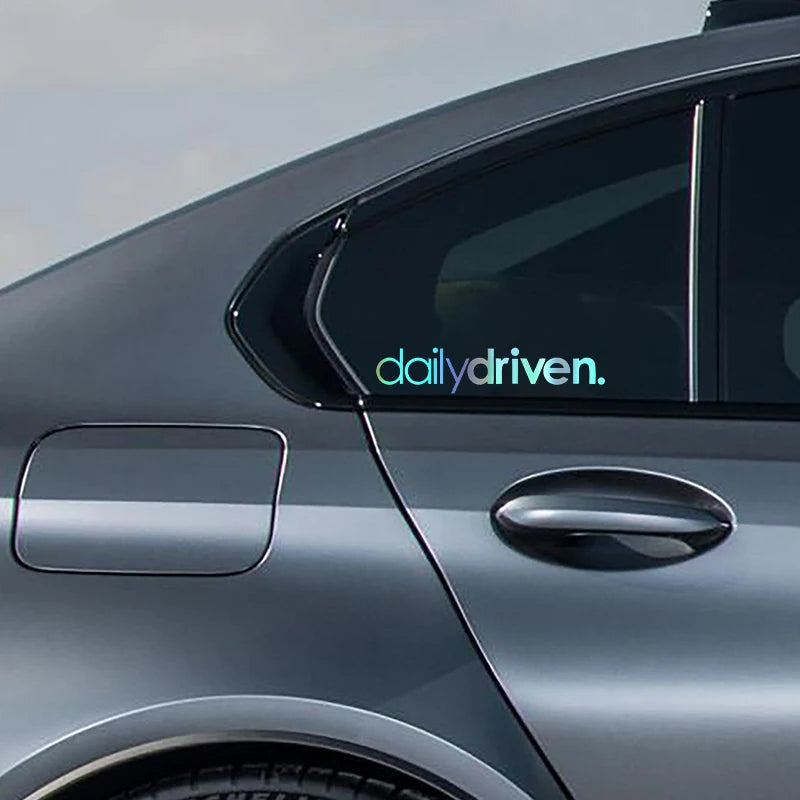🛞☕ daily driven. Decal – Built to Be Used, Not Just Posed 🚗💨