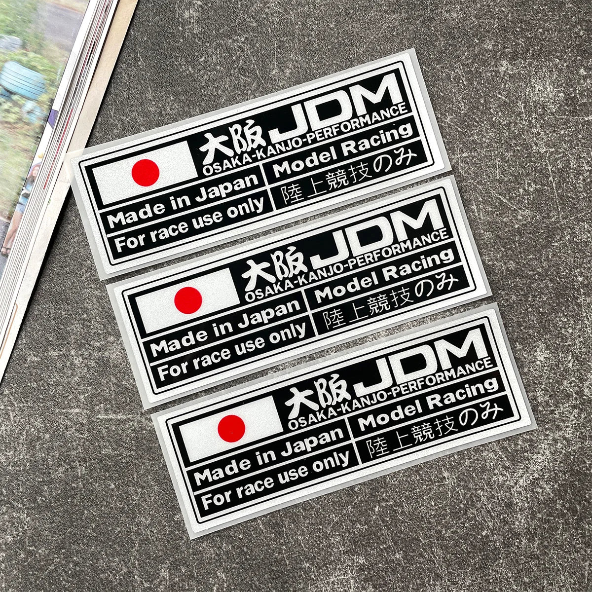 ⚡🛣️ Reflective Drift Slap Stickers – Built to Slap, Shine, and Slide 💨✨