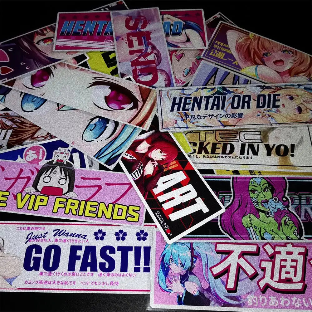 ✨ Reflective JDM Baddies Anime Slaps