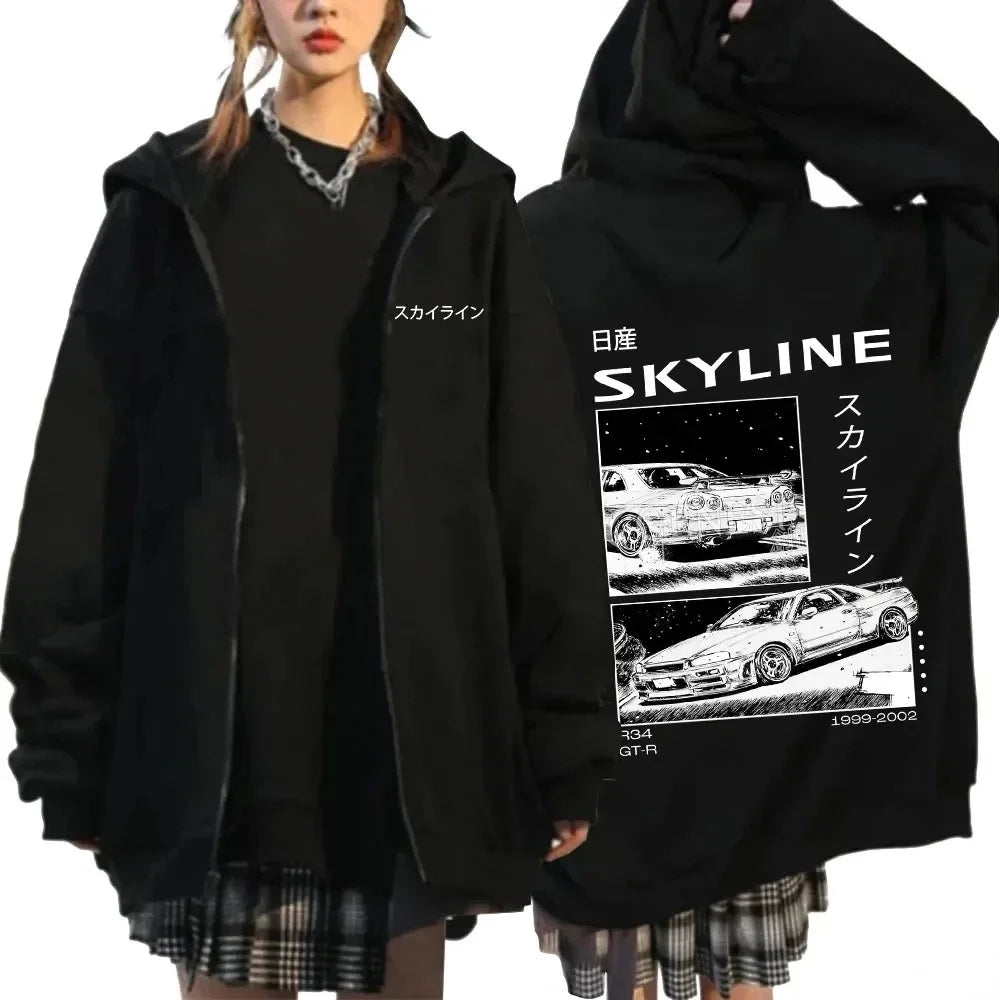 Sakura SpeedWorks Initial D Hoodies