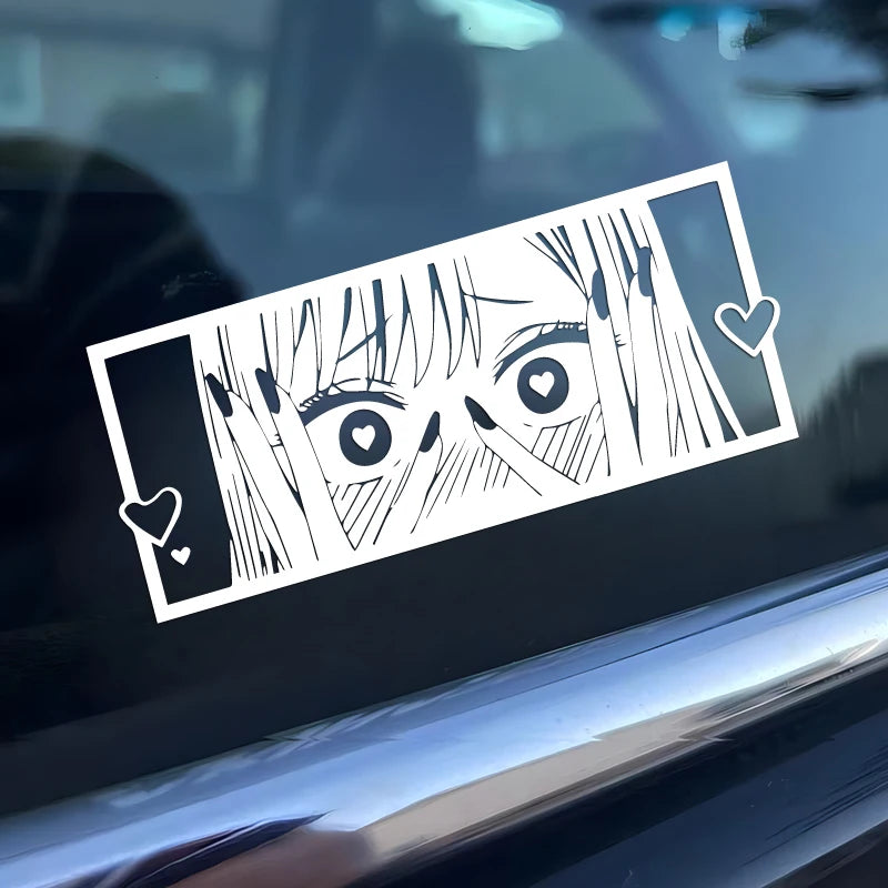 💘 Shy Waifu Love Eyes Decal