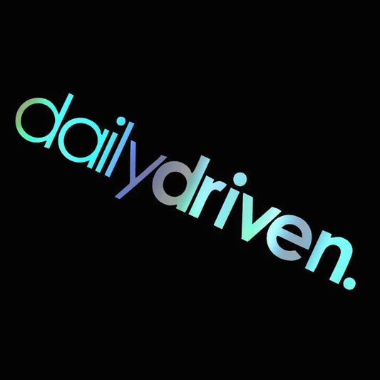 🛞☕ daily driven. Decal – Built to Be Used, Not Just Posed 🚗💨