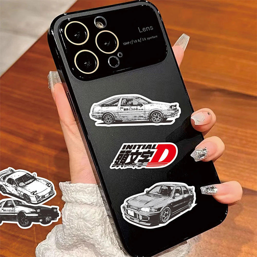10/30/75Pcs Initial D Manga Stickers