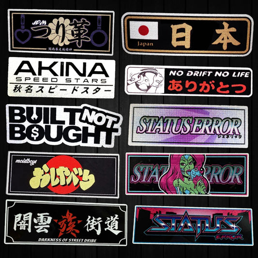 ⚡🛣️ Reflective Drift Slap Stickers – Built to Slap, Shine, and Slide 💨✨