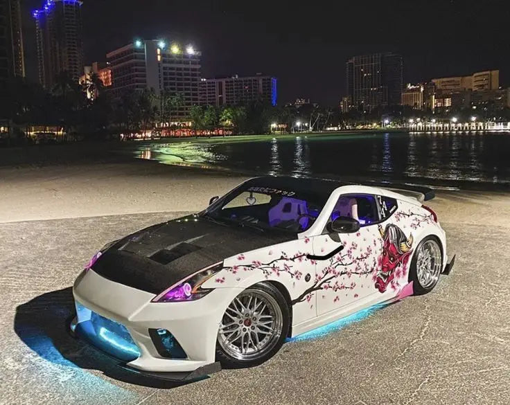 🌸🚘 Sakura SpeedWorks Cherry Blossom Decal Set – Bloom With Every Drive 🌸💨