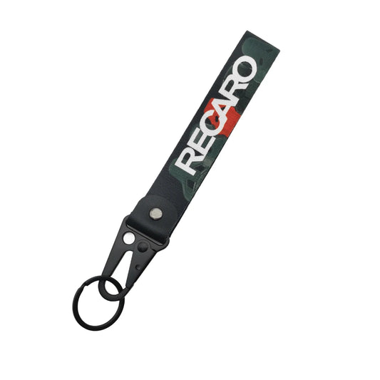 🏁🪑 RECARO Key Tag – Sit Down. Strap In. Send It. 🔑💨