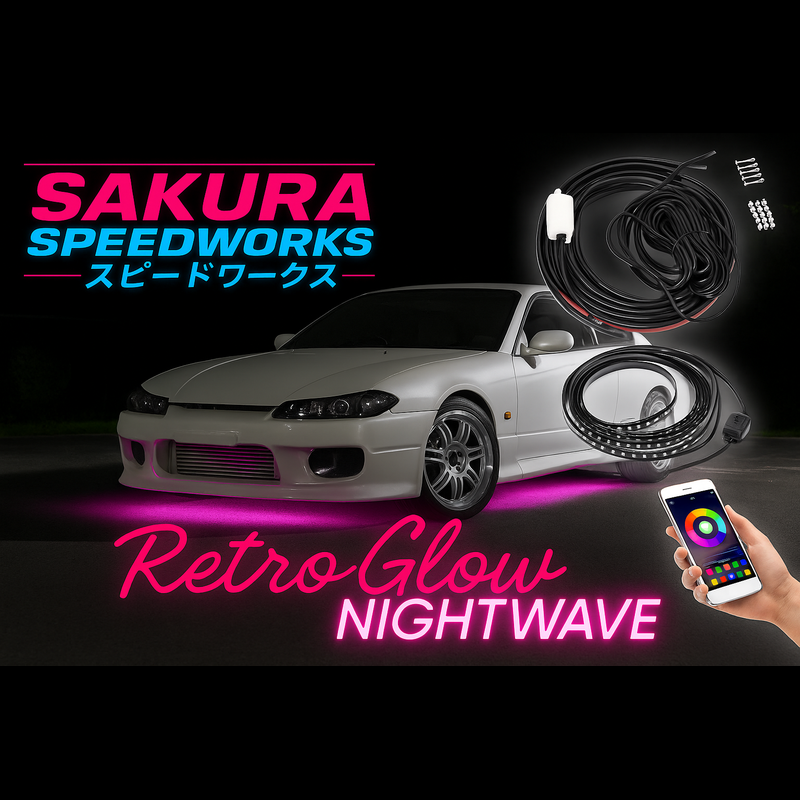 🔥 RetroGlow Nightwave Underglow LED Kit