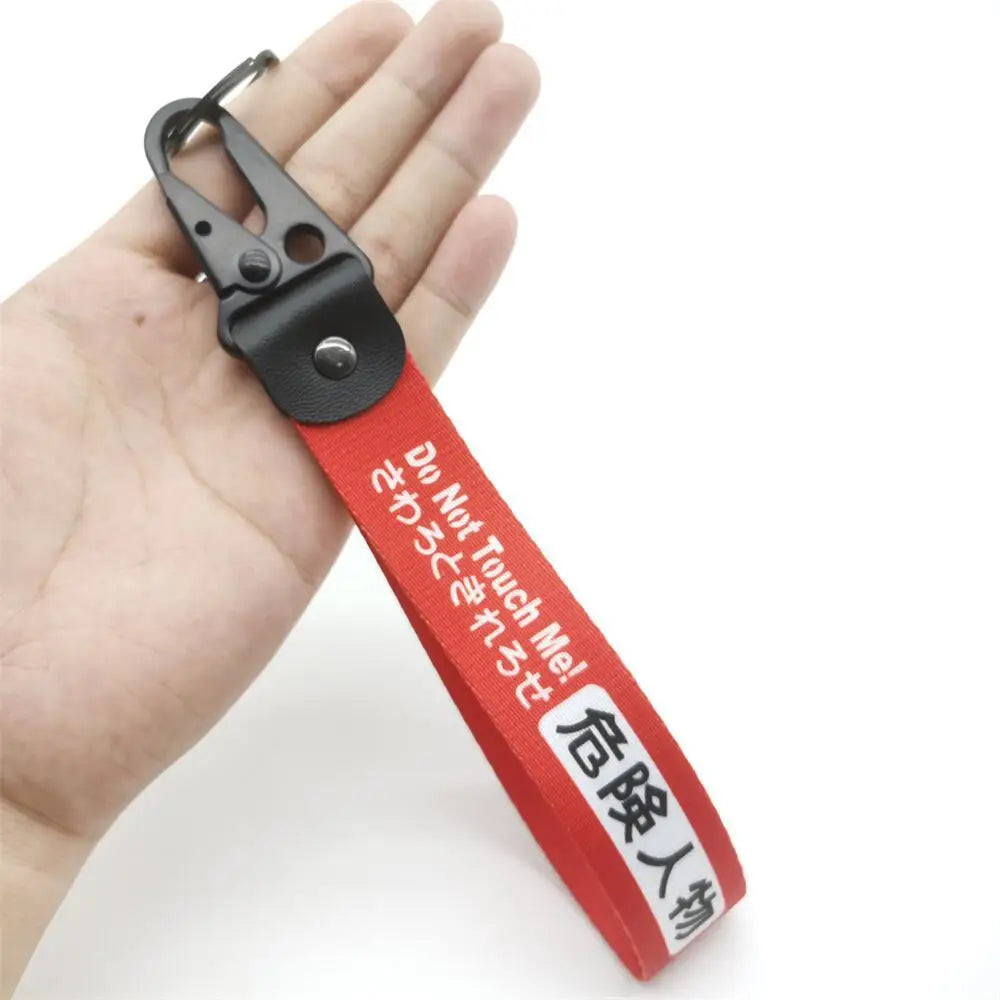 🚫🔥 Do Not Touch Me – Danger Zone Keychain 🧨✋