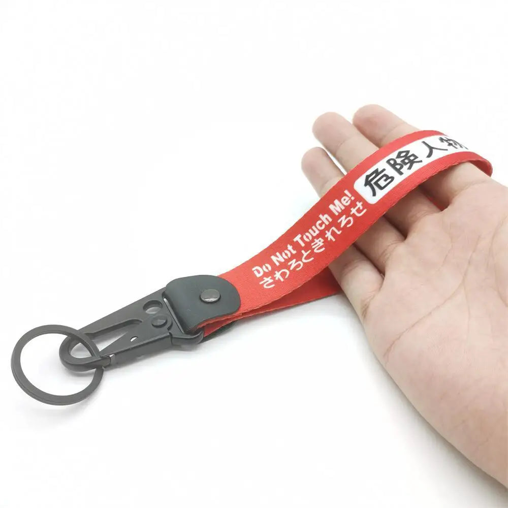 🚫🔥 Do Not Touch Me – Danger Zone Keychain 🧨✋