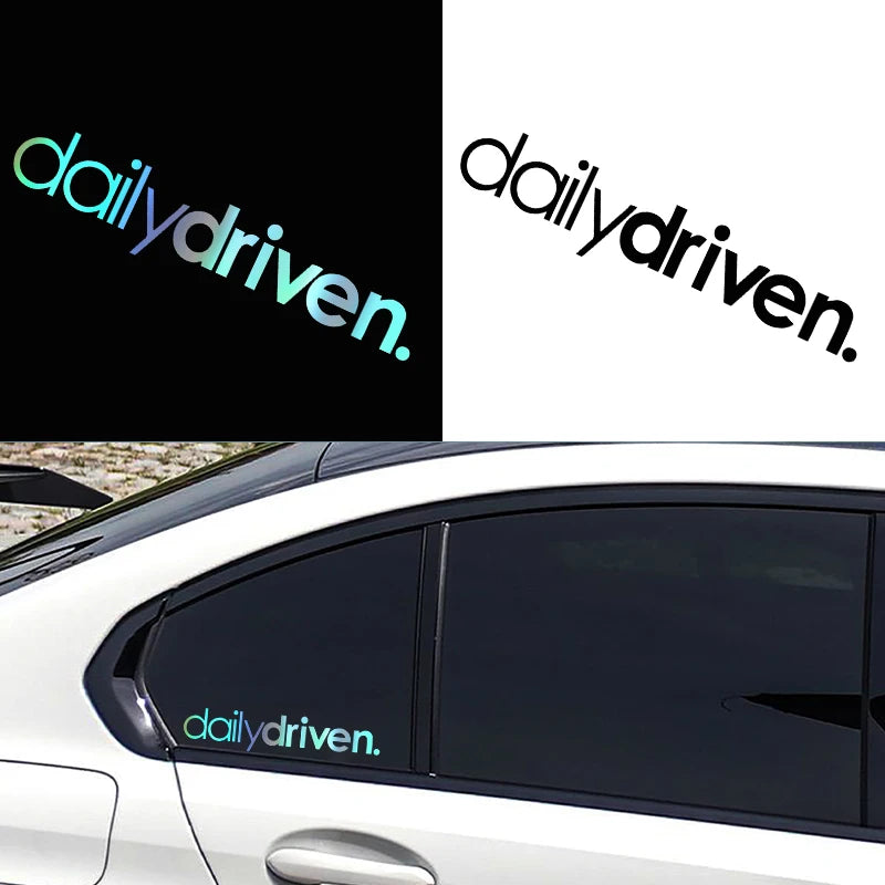 🛞☕ daily driven. Decal – Built to Be Used, Not Just Posed 🚗💨
