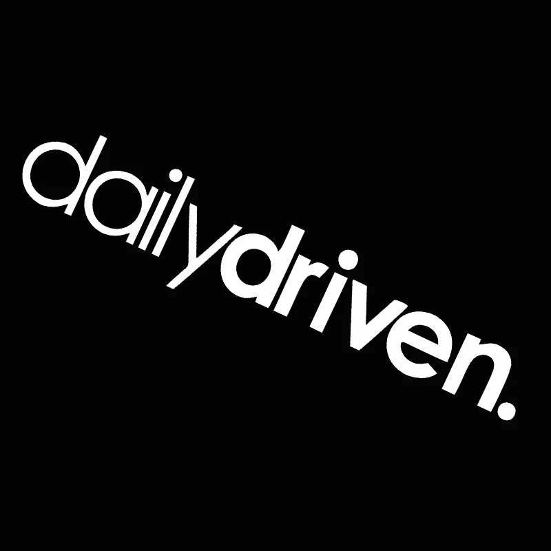 🛞☕ daily driven. Decal – Built to Be Used, Not Just Posed 🚗💨