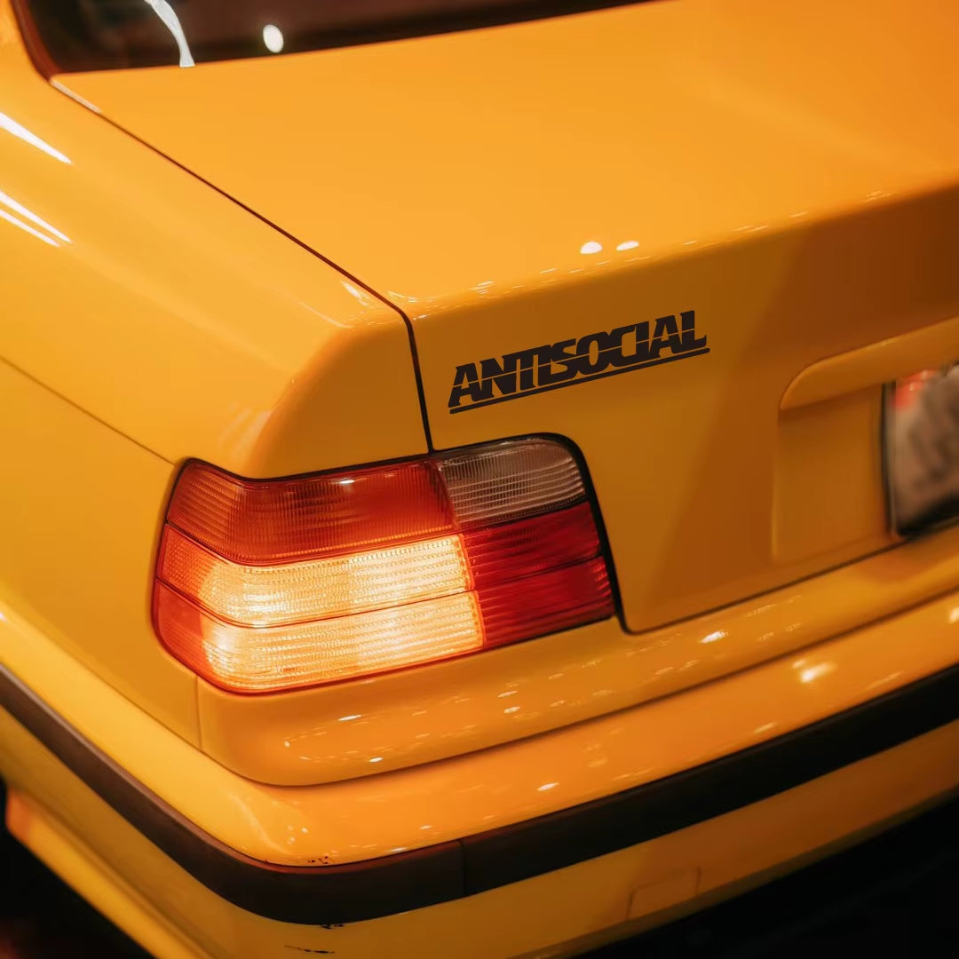 🖤 Antisocial – JDM Window Banner