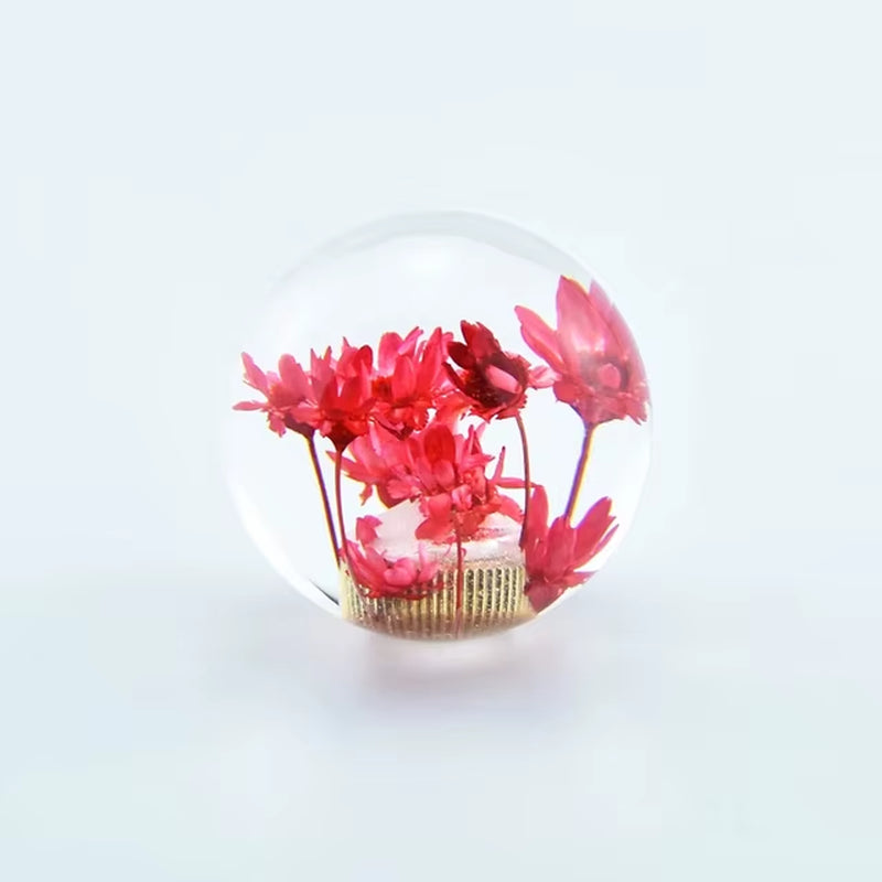 Blooming Clear Acrylic Shift Knob 