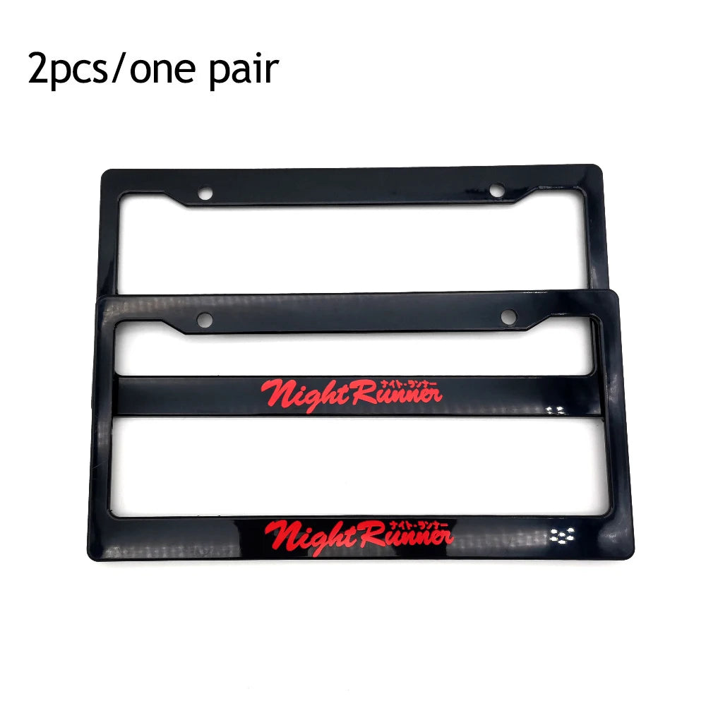 💀 JDM Street Legends License Plate Frame – Nightkids / Nightrunner / No Fun / Speedhunter 🔩
