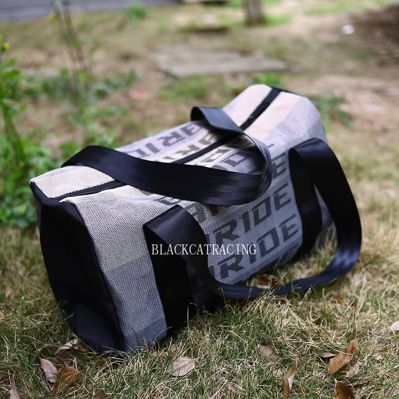 BRIDE Racing Seat Fabric Duffel Bag — Track Vibes, Everyday Hustle 🔥🏁