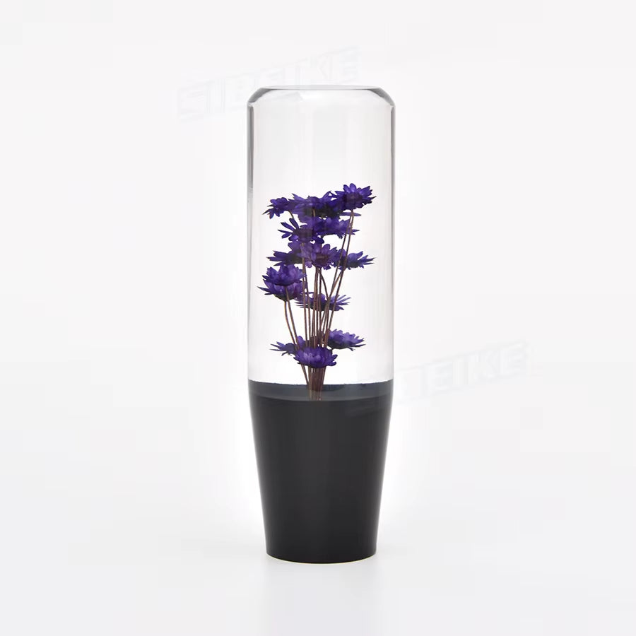 6" Blooming Clear Acrylic Shift Knob 