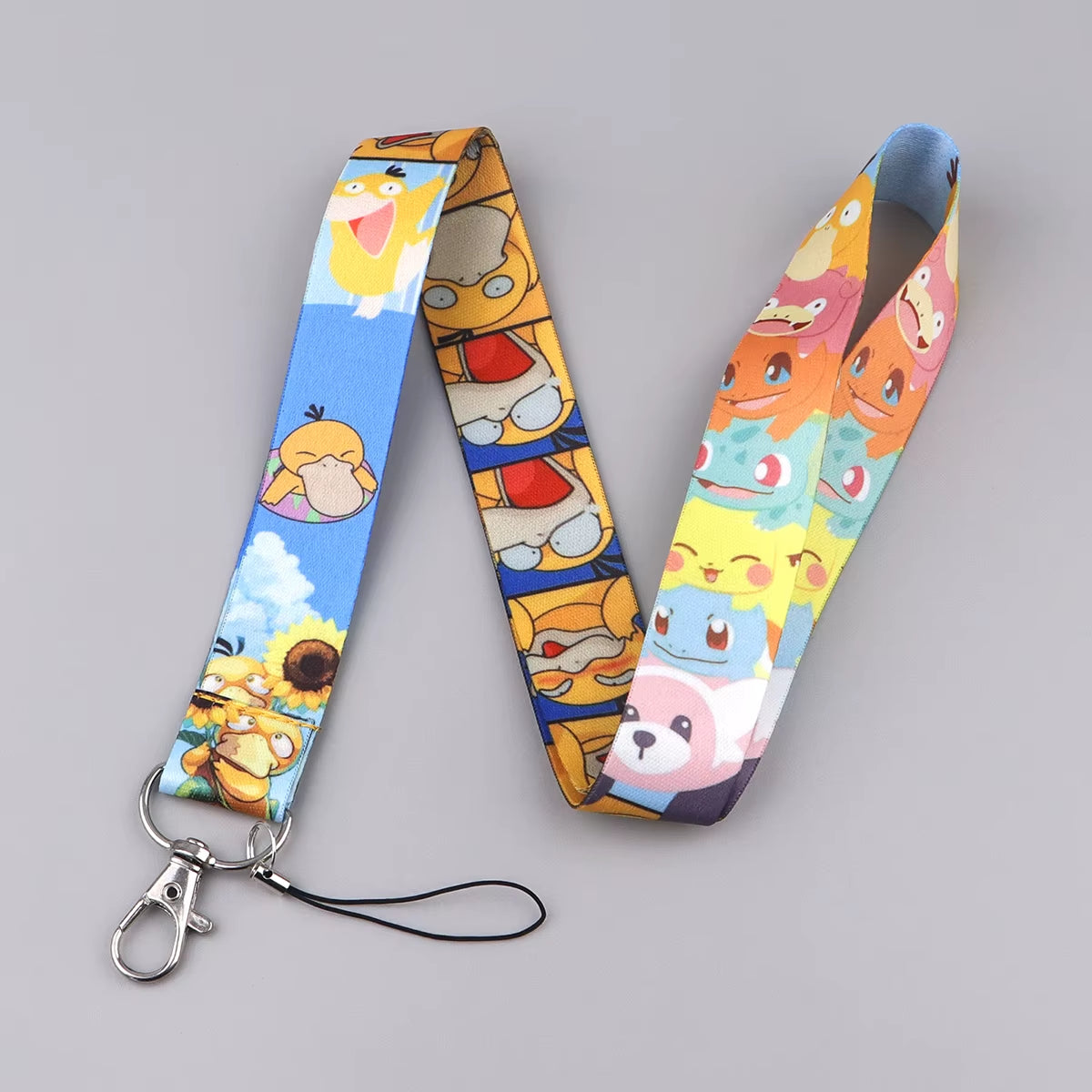 Anime Gengar Lanyard for Keys Cartoon ID Card Gym Mobile Phone Straps USB Badge Holder DIY Hang Rope Lariat Lanyard Jewelry Gift