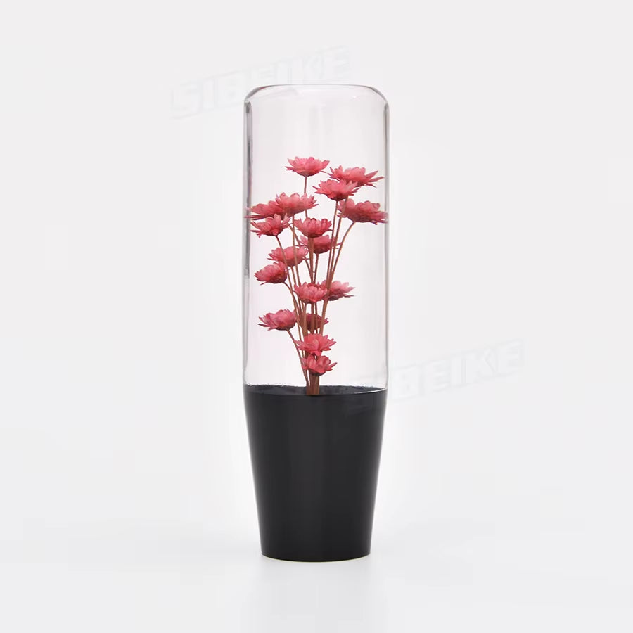 6" Blooming Clear Acrylic Shift Knob 